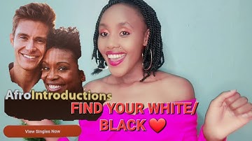HOW TO USE  AFROINTRODUCTIONS APP TO FIND A WHITE MAN ||DATE OUTSIDE YOUR RACE @afrointroductions
