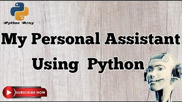 My Personal Assistant Using Python