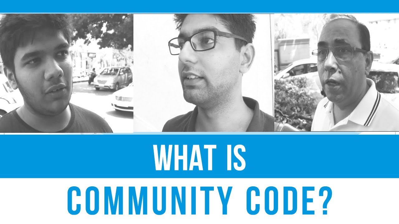 What Is Community Code? YouTube