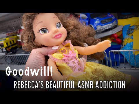 Goodwill Shopping! (Soft Spoken Version) Public ASMR! Shop with Rebecca