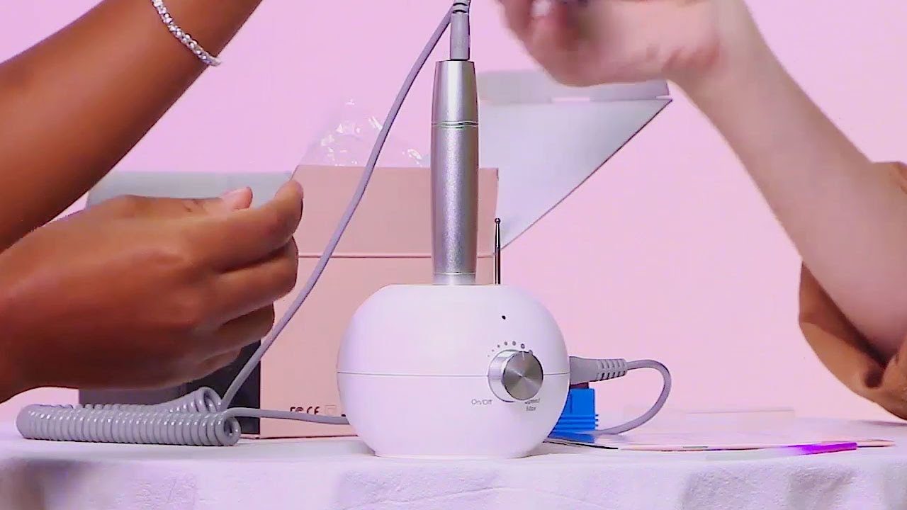 Stacie Nail Drill 25,000RPM for Beginners - YouTube