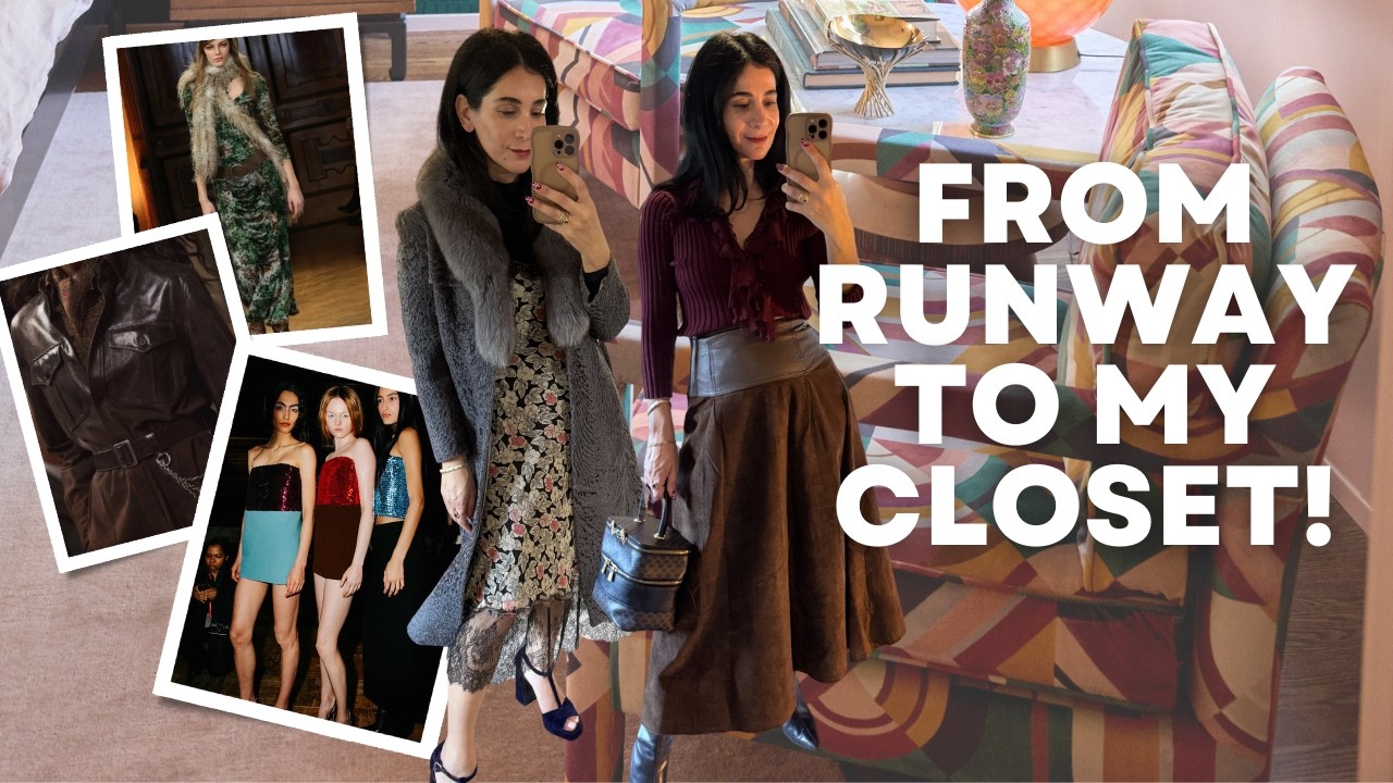 FROM RUNWAY TO MY CLOSET: STYLING LOOKS FROM FASHION WEEK!