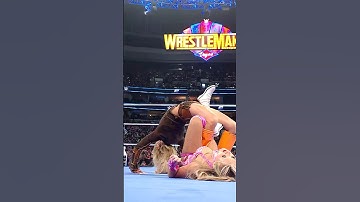 Charlotte Flair is reminding Tiffany Stratton exactly who she is 😳