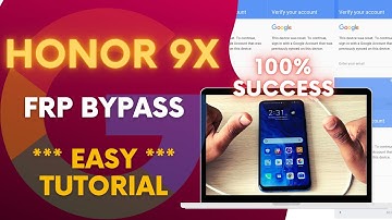 HONOR FRP Bypass Android 10