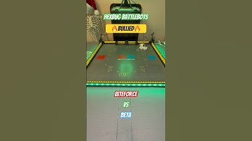 Biteforce vs Beta 🔥Bullied🔥 Hexbug Battlebots #hexbugbattlebots #hexbugvideos #battlebots #channel