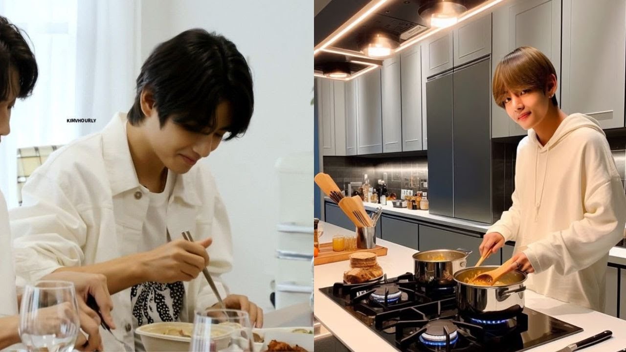 🍳 “Sweet Moment! BTS’s Kim Taehyung Shows Off His Cooking Skills in the ...