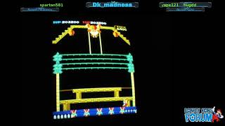 Donkey Kong 3 - D3 RBS 3,657,100pts Arcade