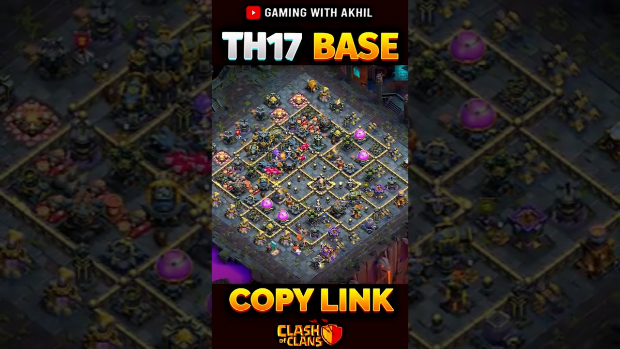 Only 1 Star TH17 CWL Base 2025 Anti 2 Star Anti Root Rider Anti Dragon Clash of Clans 