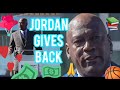 Michael jordan gives back