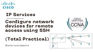 CCNA 61: Configure network devices for remote access using SSH with router