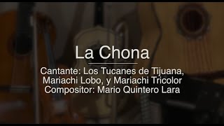 La Chona - Puro Mariachi Karaoke - Los Tucanes del Tijuana, Mariachi Lobo, Mariachi Tricolor