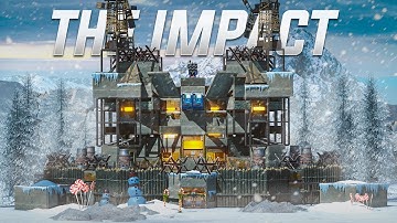 The impact - 2x2 MINI OPEN CORE - 4-8 Man Base | Rust Base Building Tutorial