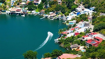 Este es el hermoso lago de Tequesquitengo en Morelos