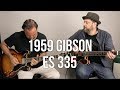 Vintage Guitars - 1959 Gibson ES 335 Sunburst Guitar Demo W Jason Sinay