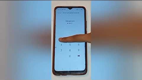 How to set name password in oppo a11k, set name password