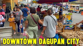 DOWNTOWN DAGUPAN CITY PANGASINAN Walking Tour 2023 | Exploring Streets & Food Markets | Philippines