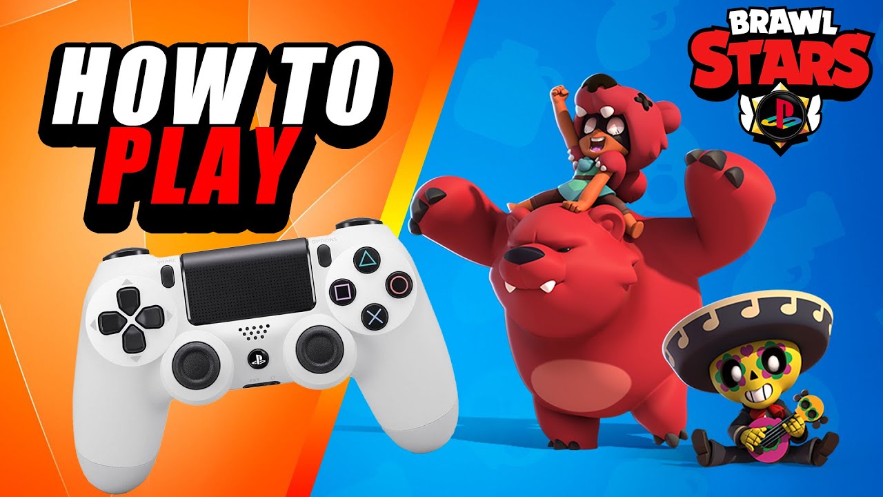 How to play Brawl Stars with PlayStation controller - YouTube