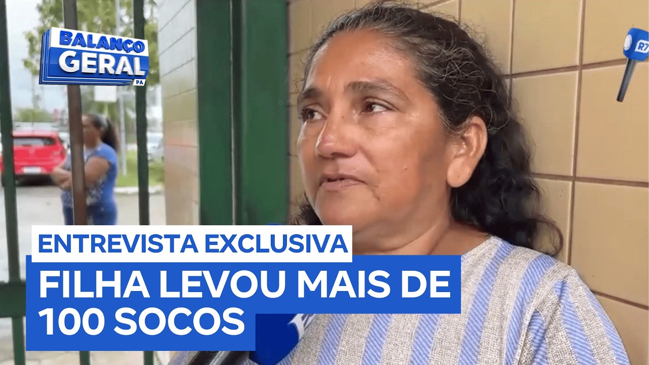 Exclusivo: mãe de mulher agredida com mais de 100 socos fala com BG sobre estado de saúde da filha