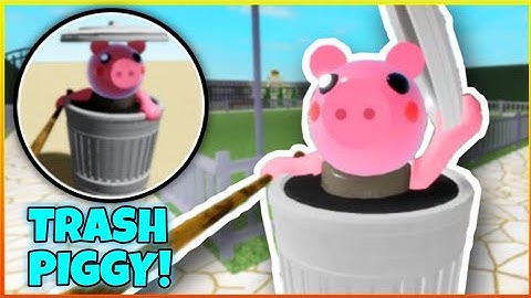 How to get ‘‘TRASH PIGGY’’ BADGE + TRASH PIGGY MORPH in PIGGY BOOK 2 ROLEPLAY - Roblox