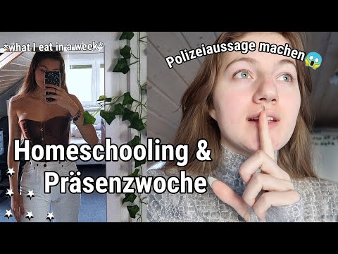 *sehr spezielle* Präsenz- und Homeschool week in my life + what I eat in a week als Teenager