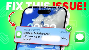 How to Solve Time Sensitive Message Failed Issue on iPhone |