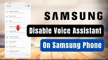 How to Disable Voice Assistant on Samsung Phone !