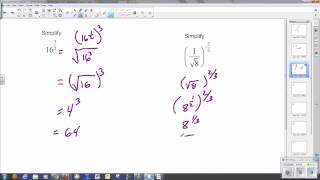 Exponentials and Radicals