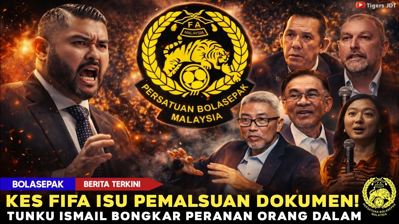 🔴Panas! Tunku Ismail Persoal Orang Dalam FAM - Siapa Sebenarnya Hantar Dokumen Ke FIFA?