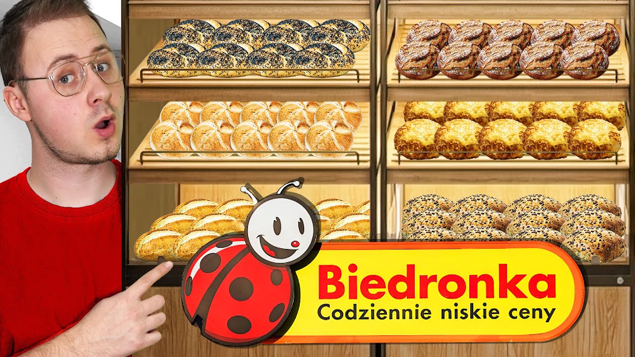 Do Biedronki Przyszedł żuk Youtube Zjedliśmy WSZYSTKIE BUŁKI z BIEDRONKI - YouTube