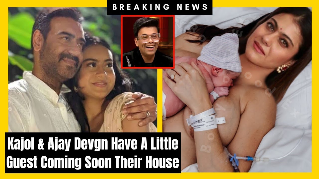 Kajol Devgn and Ajay Devgn have a little guest coming soon their house |  Kajol Devgan 3rd Pregnancy - YouTube