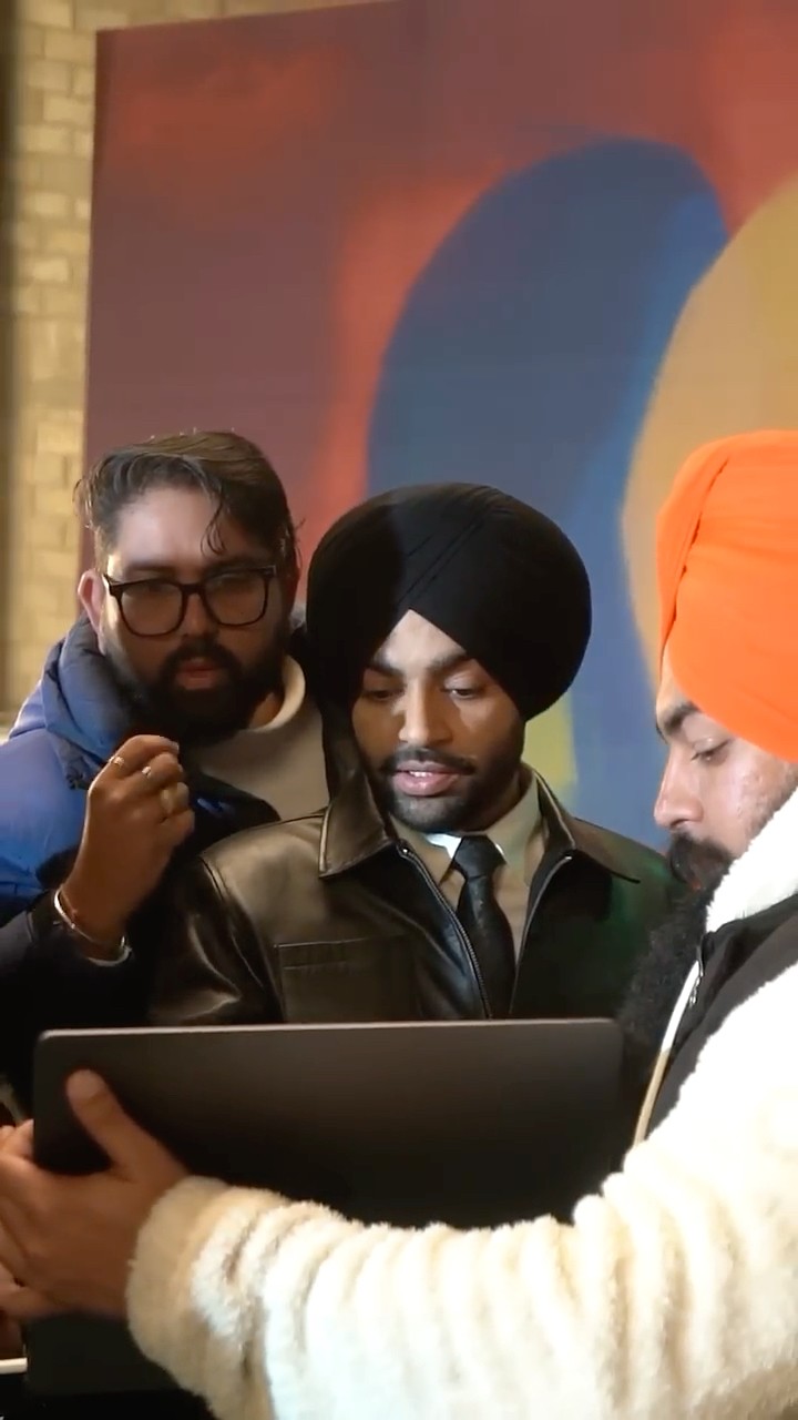 Get a sneak peek into the making of 'FOMO' with Jordan Sandhu – pure energy! #youtubeshorts #shorts
