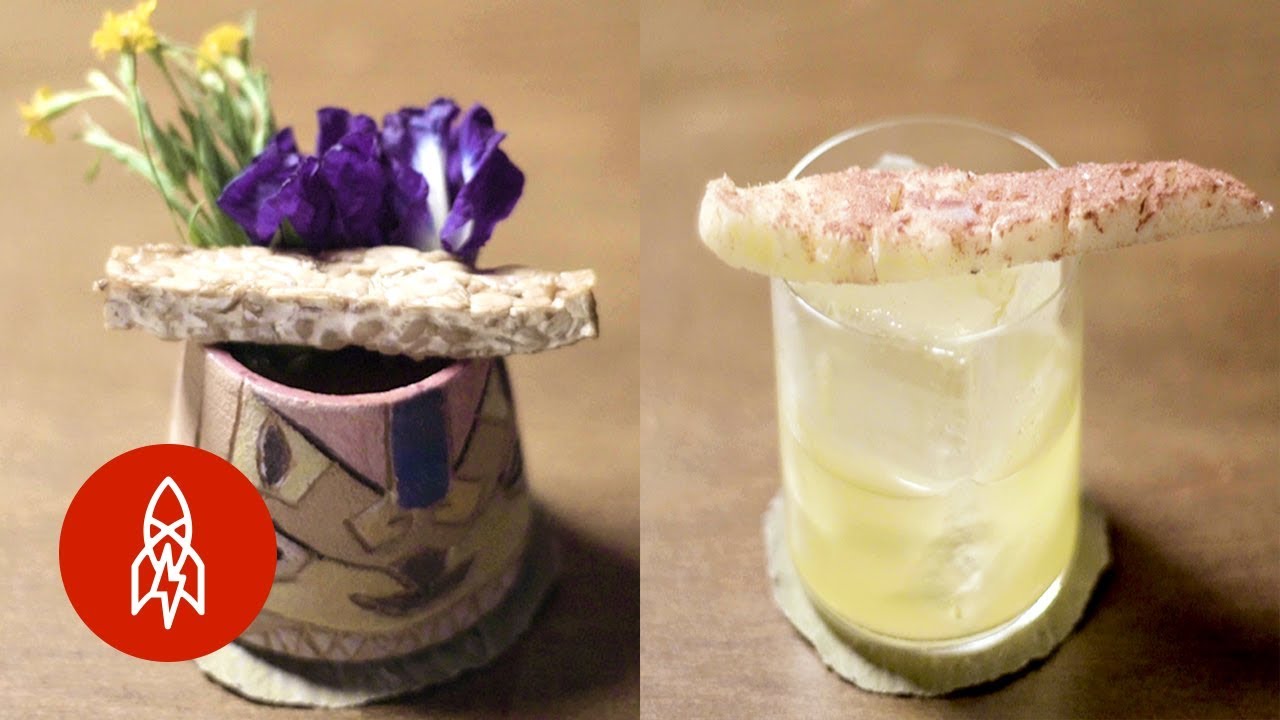 Garnishing Cocktails With Edible Insects