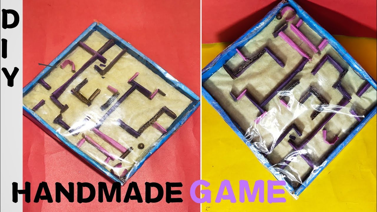 Amazing Cardboard Game Simple DIY GAME you can make/ How to Make