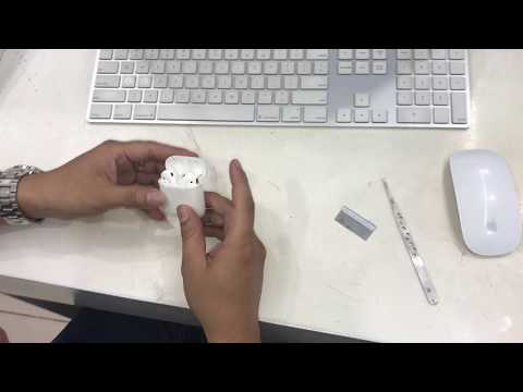 Video Thay pin tai nghe Air Pod , Cách tháo tai nghe Air Pod - youtube