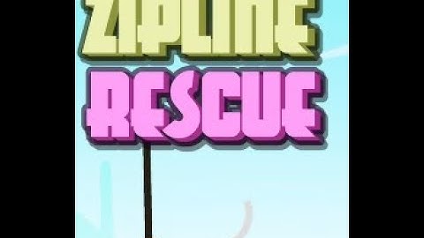 Rope Rescue Zipline - Unique Puzzle Game - Demo Gameplay