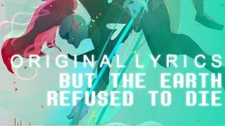 Undertale - But The Earth Refused To Die (Original Lyrics)【Meltberry】 chords