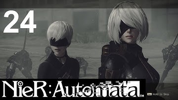 Nier: Automata - Casual 9S Playthrough - Part 24 YoRHa Onward to War