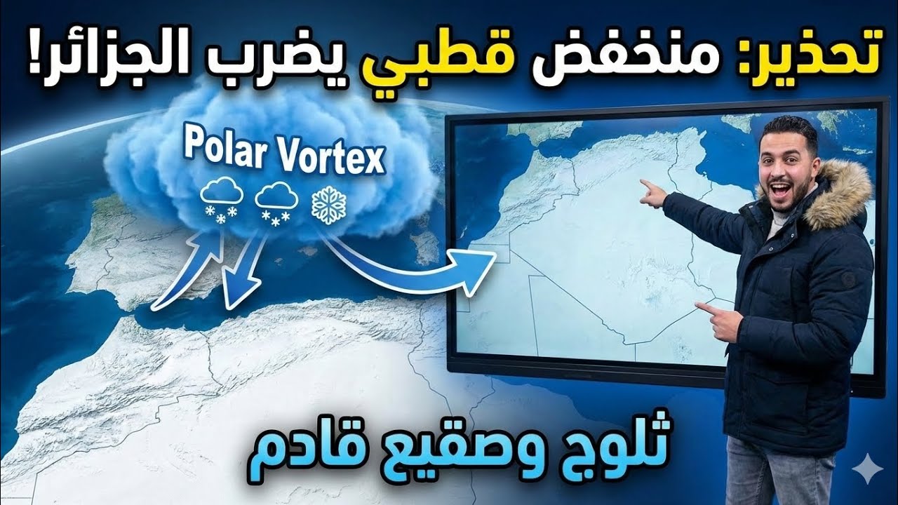 أحوال الطقس في الجزائر غدا و الايام المقبلة .. الشتاء الحقيقي قادم 