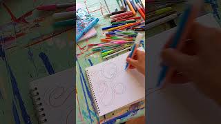 Tonalità soft... #art #lineart #abstractdrawing