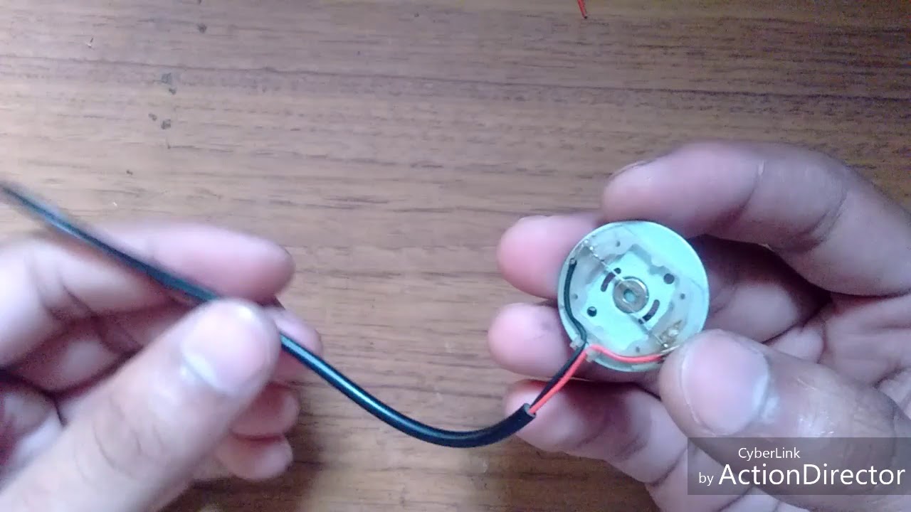 How to repair a small dc motor DC(broken connecting pin) YouTube