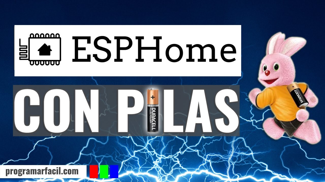 Alimenta con pilas tus proyectos ESPHome y ESP32 para Home Assistant
