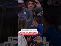 Jalen Brunson talks what it means for the Knicks to advance to the Finals