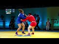 AMAYEVA (KAZ) vs SALOKHIDDINOVA (UZB). Women 80 kg. Asian SAMBO Championships 2021