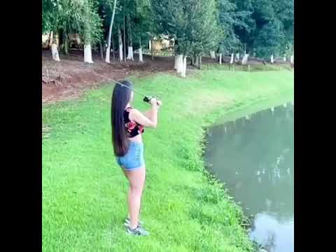 GADIS CANTIK MANCING IKAN BESAR  YouTube