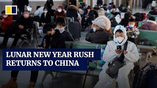 China says Covid outbreak has peaked as Lunar New Year travel rush returns in full swing
