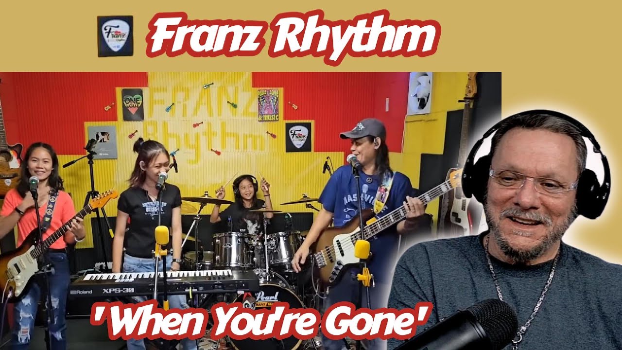 Franz Rhythm | WHEN YOU'RE GONE  (The Cranberries cover) | First Tme Reaction