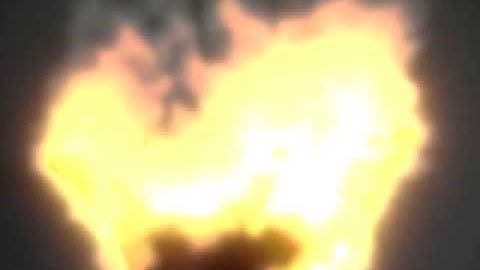 Fiery hand using only Particle Playground