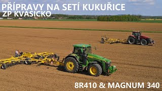 TWO DEVILS I JOHN DEERE 8R410 & CASEIH MAGNUM 340 I BEDNAR SWIFTER SE 10000, SO 8000F I ZP KVASICKO