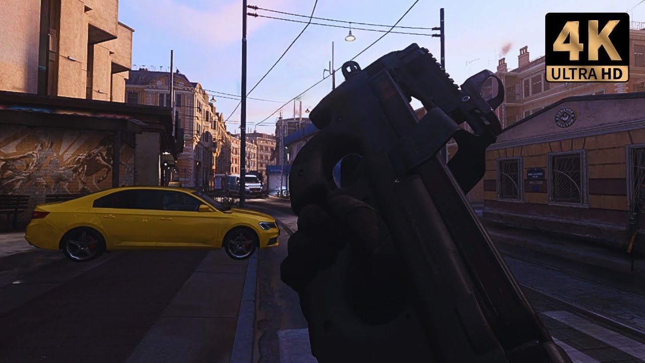 P90 | Call of Duty: Modern Warfare Multiplayer Gameplay [4K]
