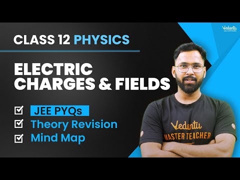 Electric Charges & Fields- JEE Problems + Mind Maps + PYQs | JEE Mains & Advanced |Class 12 Physics